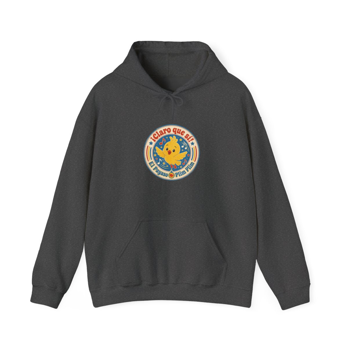 El Payaso Plim Plim "¡Claro que sí! El Payaso Plim Plim" Hoodie - alternate angle 3, merchandise