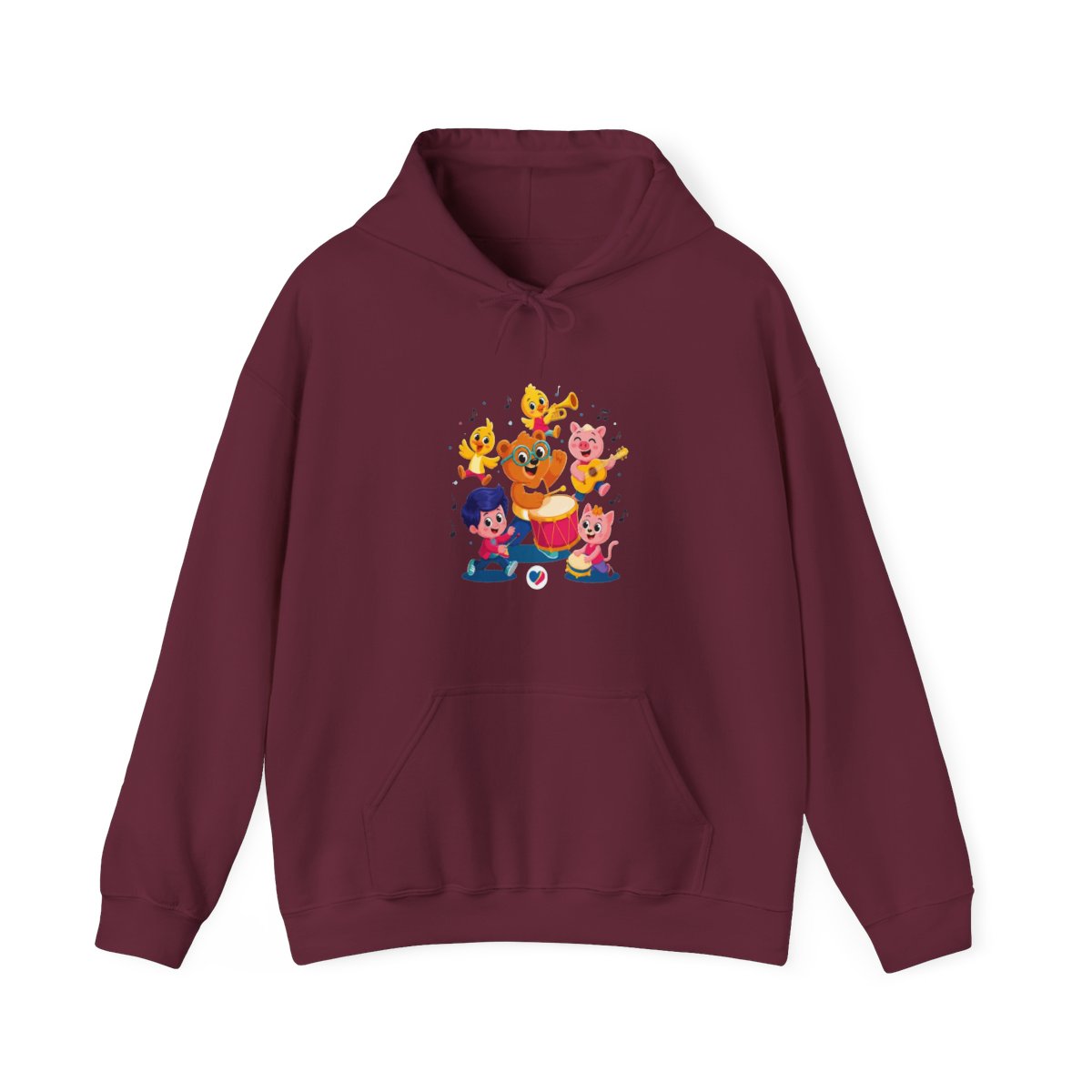 Kids Plim Plim the clown Hoodie | El Payaso Plim Plim - alternate angle 2, merchandise