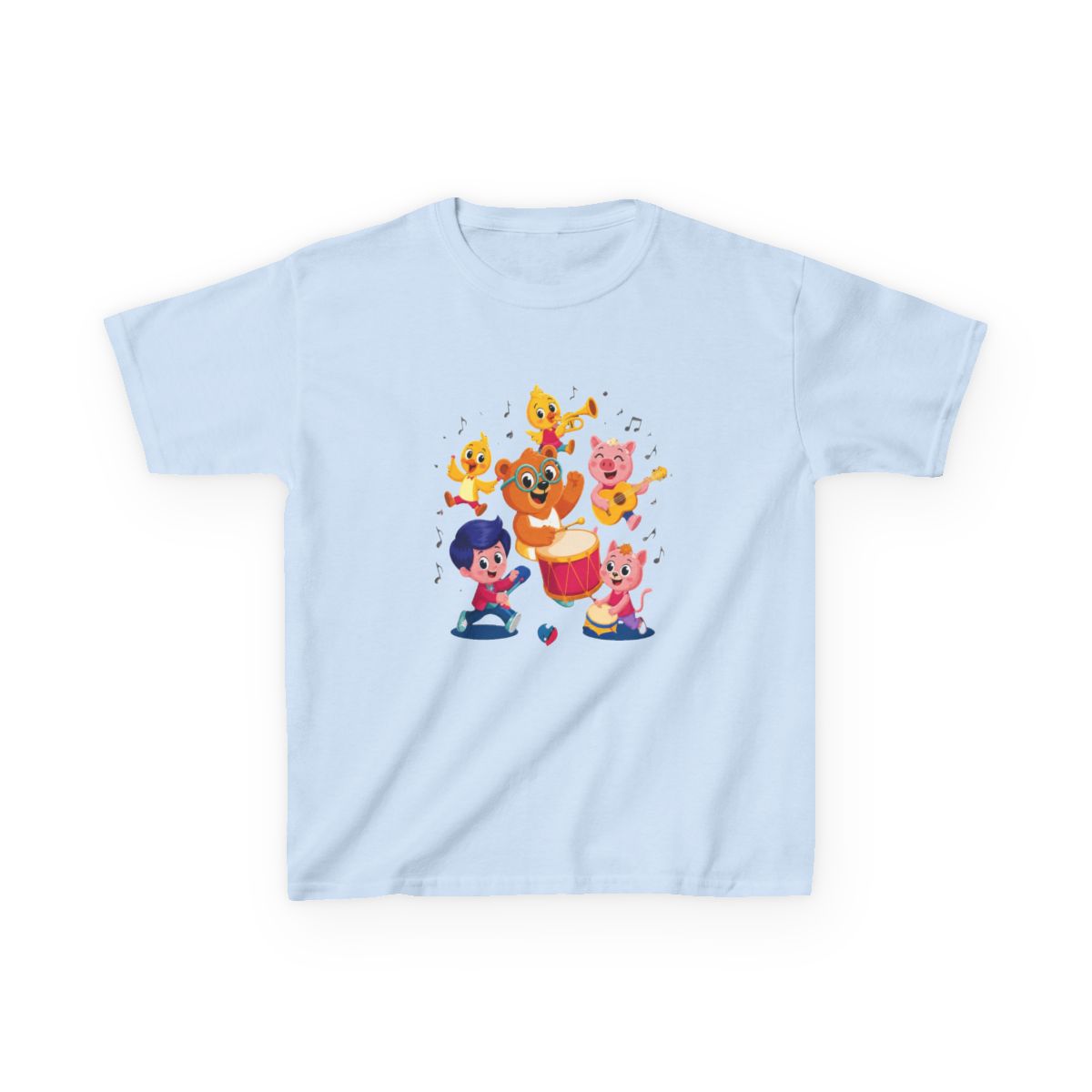 Kids Plim Plim the clown Kids T-Shirt | El Payaso Plim Plim - alternate angle 3, merchandise