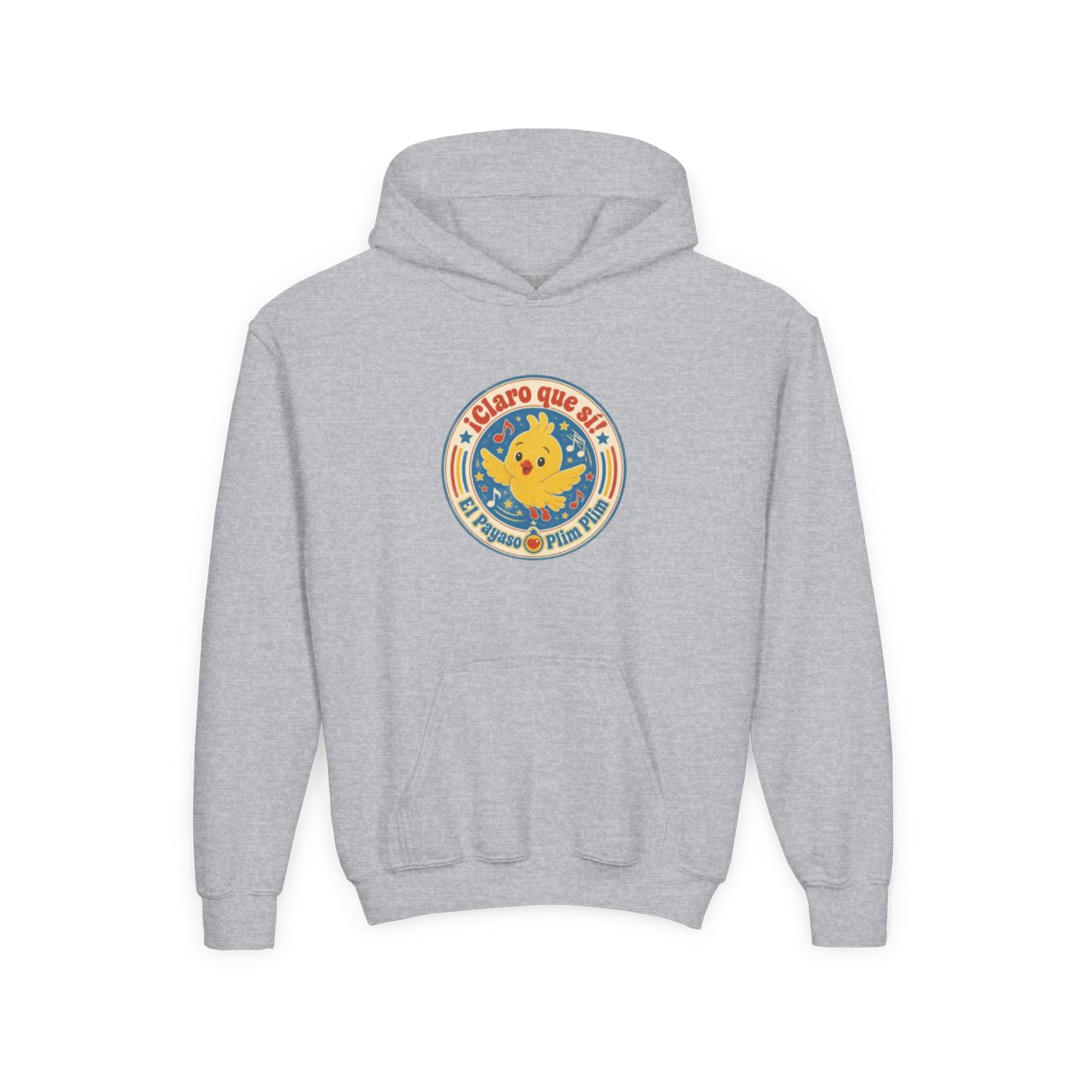 El Payaso Plim Plim "¡Claro que sí! El Payaso Plim Plim" Kids Hoodie - alternate angle 3, merchandise