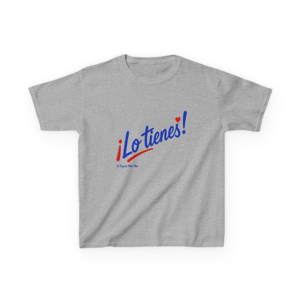 El Payaso Plim Plim "¡Lo tienes!" Unisex Kids Tee - alternate angle 3, merchandise