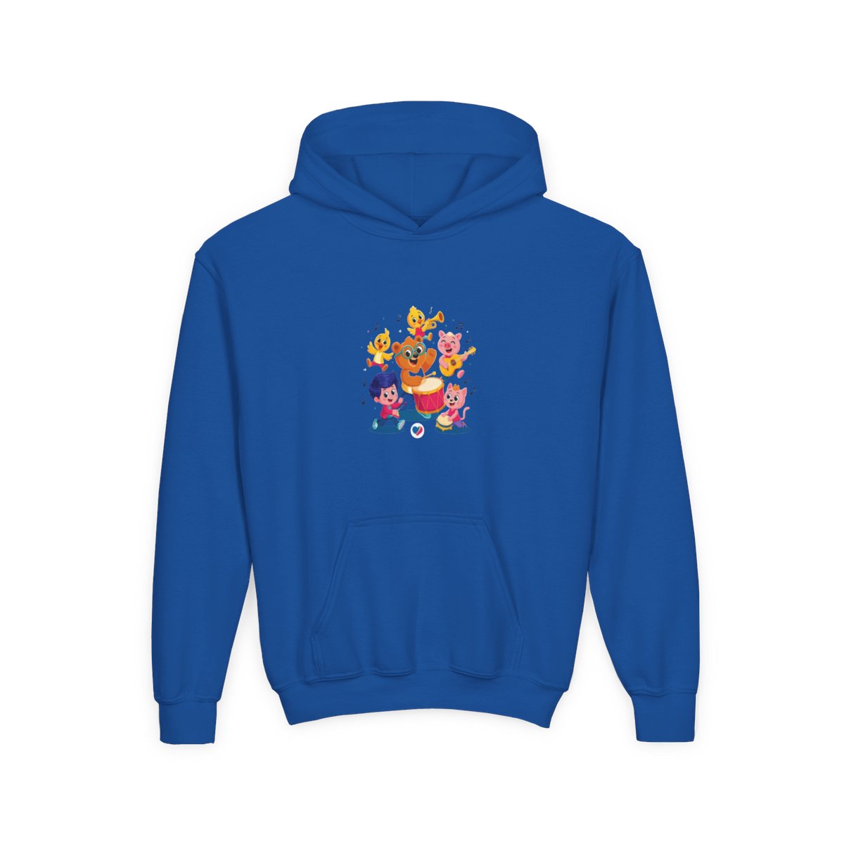 Kids Plim Plim the clown Kids Hoodie | El Payaso Plim Plim - alternate angle 5, merchandise