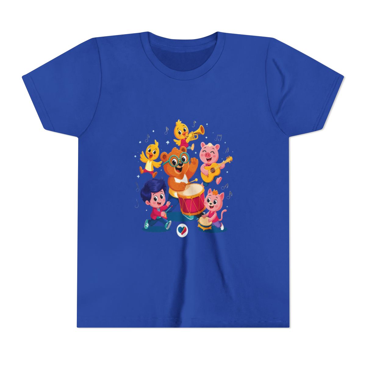 Kids Plim Plim the clown Kids T Shirt | El Payaso Plim Plim - alternate angle 3, merchandise