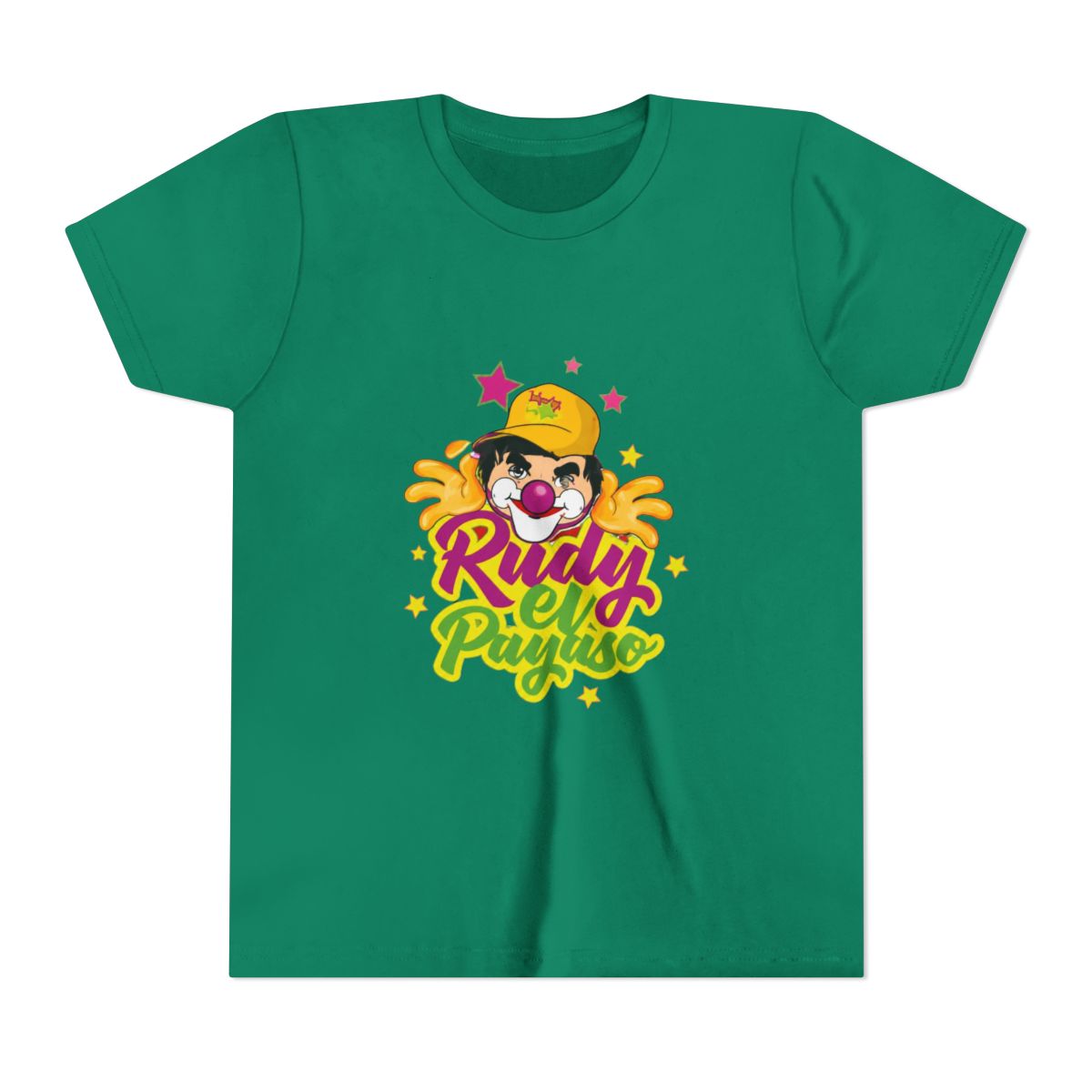 Rudy el Payaso Kids T Shirt | El Payaso Plim Plim - alternate angle 2, merchandise